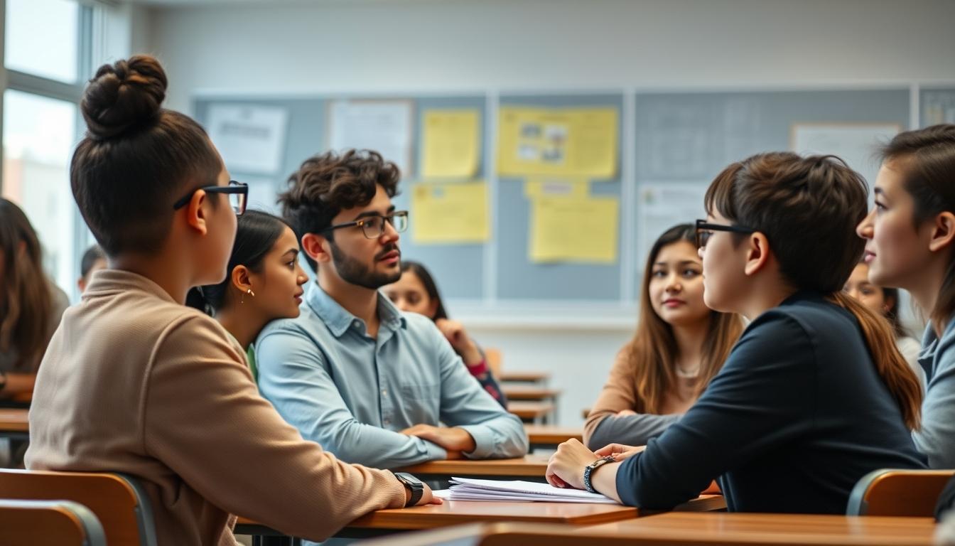 Student developing practical and academic skills